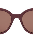 B.zero1 Bordeaux Butterfly Sunglasses