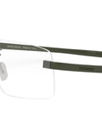 Flex Silver Geometric Eyeglasses