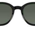 Bvlgari Aluminium Black Round Sunglasses