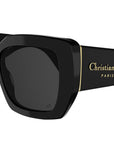 DiorOmbre S2I Black Square Sunglasses