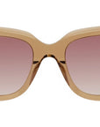 GV Day Brown Geometric Sunglasses