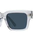 GV Day Transparent Light Grey Geometric Sunglasses