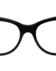 Slim Black Cat Eye Eyeglasses