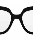 CELINE 3 Dots Black Round Eyeglasses