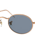 Oval Metal RB3547 9202S2 Rose Gold