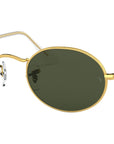 Oval RB3547 919631 Legend Gold Green