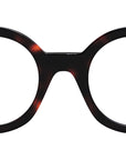 CELINE 3 Dots Dark Havana Round Eyeglasses