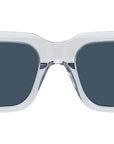 GV Day Transparent Light Grey Geometric Sunglasses