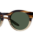 Oxford Brown Round Sunglasses