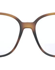 Mini CD O S1I Havana Square Eyeglasses