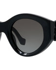 Anagram Black Round Sunglasses