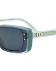 DiorHighlight S2I Blue Rectangular Sunglasses