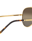 New Aviator RB3625 9196G5 Gold Brown