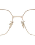 GV One Gold Geometric Eyeglasses