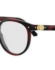 Petit CDO R1I Red Havana Round Eyeglasses
