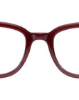 Cecil Red Square Eyeglasses