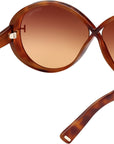 Edie-02 FT1116 53F Blonde Havana Brown