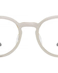 Eugene Brown Round Eyeglasses