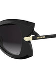 DiorButterfly S1I Black Butterfly Sunglasses
