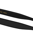 Triomphe Mini HD Black Cat Eye Sunglasses