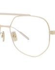 GV Speed Yellow Geometric Eyeglasses