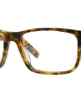 Youthful Energy Havana Rectangular Eyeglasses