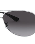 RB3386 silver metal grey