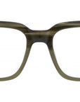 Zander Green Square Eyeglasses