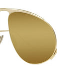 Signature Gold Pilot Sunglasses