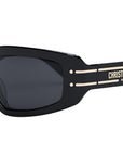 DiorSignature S9U Black Geometric Sunglasses
