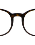 DiorBlackSuitO RI Havana Round Eyeglasses