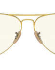 Aviator Clear Evolve RB3025 001/5F Gold Grey Photochromic