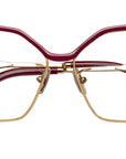 Unila Valley Optical Burgundy Gold