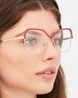 Unila Valley Optical Burgundy Gold