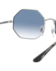 Octagon RB1972 silver light blue