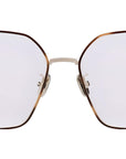 GemDiorO S6U Havana Geometric Eyeglasses