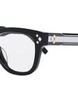 CD DiamondO S1I Black Geometric Eyeglasses