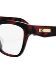 CDiorO S4I Shiny Havana Cat Eye Eyeglasses