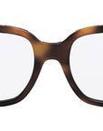 CELINE 3 Dots Havana Square Eyeglasses