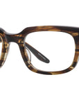 Hinkley Brown Square Eyeglasses