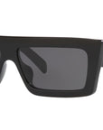 CELINE Monochroms Black Rectangular Sunglasses