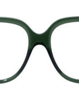 Anagram Green Geometric Eyeglasses