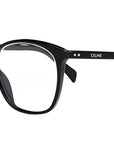 CELINE Thin Black Geometric Eyeglasses