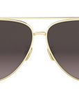 DiorCannage A1U Gold Pilot Sunglasses