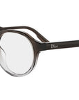 DiorRibbonO R1I Brown Round Eyeglasses