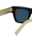 CD Diamond S8I Black Square Sunglasses
