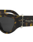 DiorTribales B1I Shiny Havana Cat Eye Sunglasses