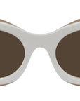 Signature White Butterfly Sunglasses
