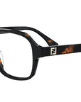 FF Squared Havana Pilot Eyeglasses