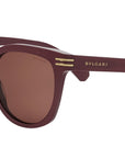 B.zero1 Bordeaux Butterfly Sunglasses